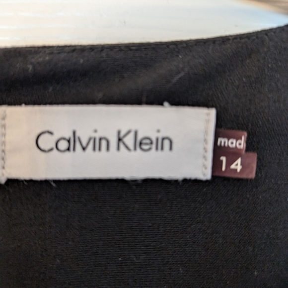 CALVIN KLEIN Keyhole Sleeveless Aline Dress - Picture 5 of 7